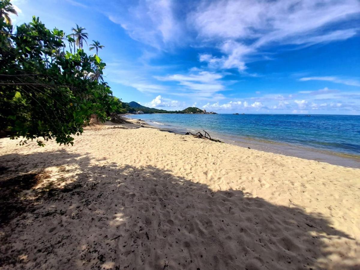 Magic Green Dentro Del Parque Tayrona Ель-Зайно Екстер'єр фото
